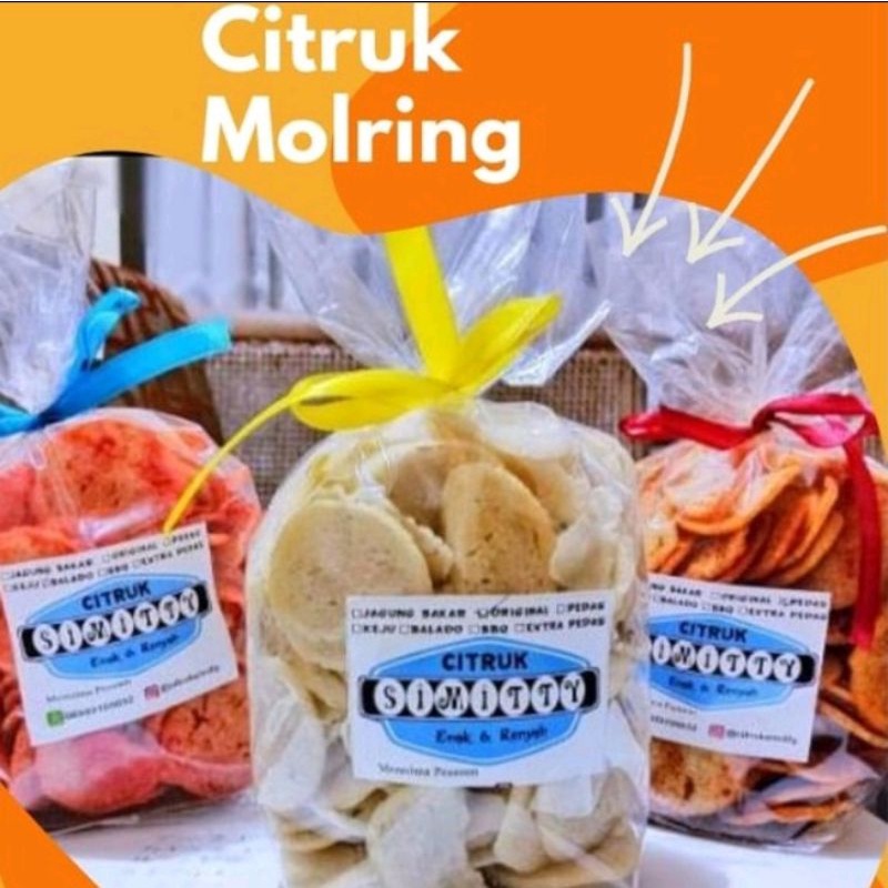 

Citruk Molring / Makanan Ringan / 1/4Kg / Citruk Gurih