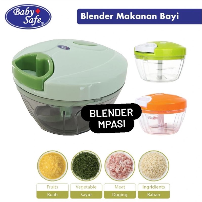 Jual BABY SAFE BLENDER MINI MAKANAN BAYI MPASI | Shopee Indonesia
