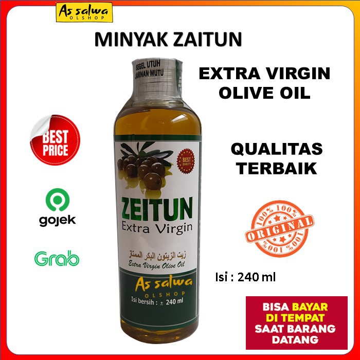 

Minyak Zaitun Asli ZEITUN 240 ml Extra Virgin Olive Oil