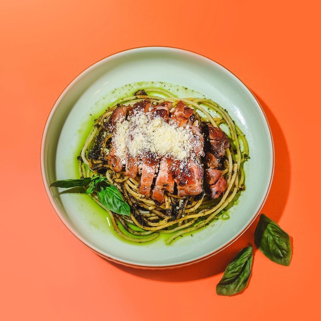 

Pesto with Grilled Chicken