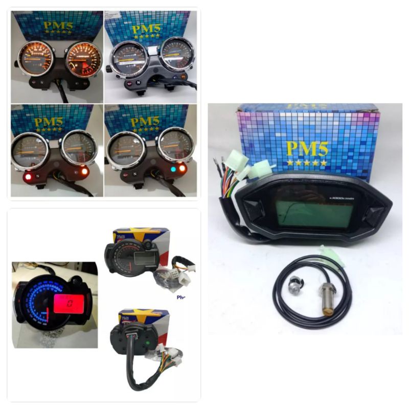 Jual Speedo motor Spido koso RX3N 1000 RPM Spido monkey spedometer ...