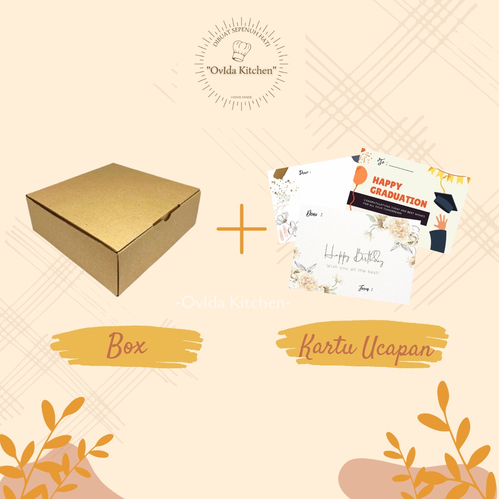 

TAMBAHAN PACKING UNTUK HAMPERS