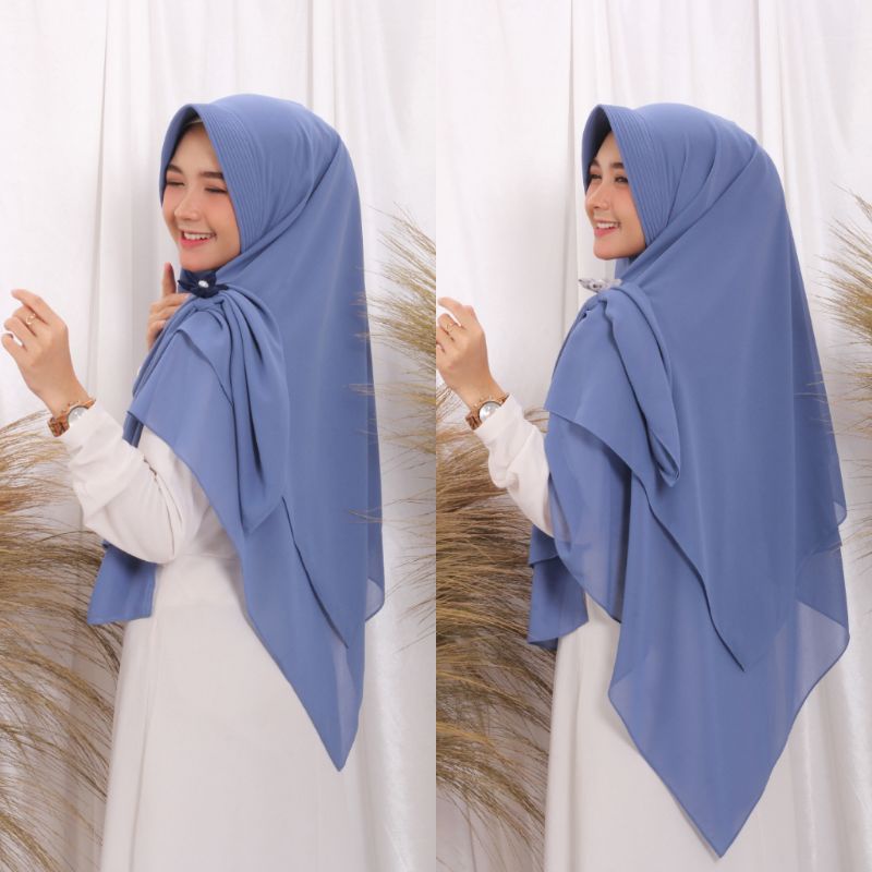 Naura Khimar ORI Uzma Hijab (Hijab Instan)