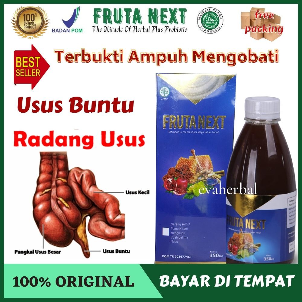 Frutanext Obat Usus Buntu Tanpa Operasi Paling Ampuh