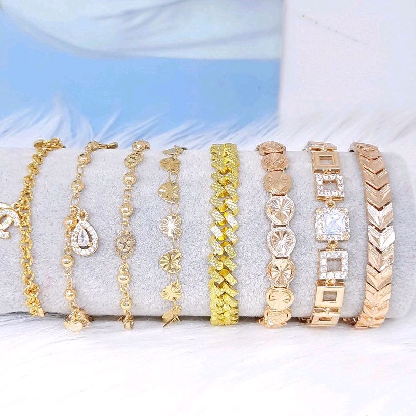 Gelang Jurai Perhiasan Sisik Naga Xuping - BB298