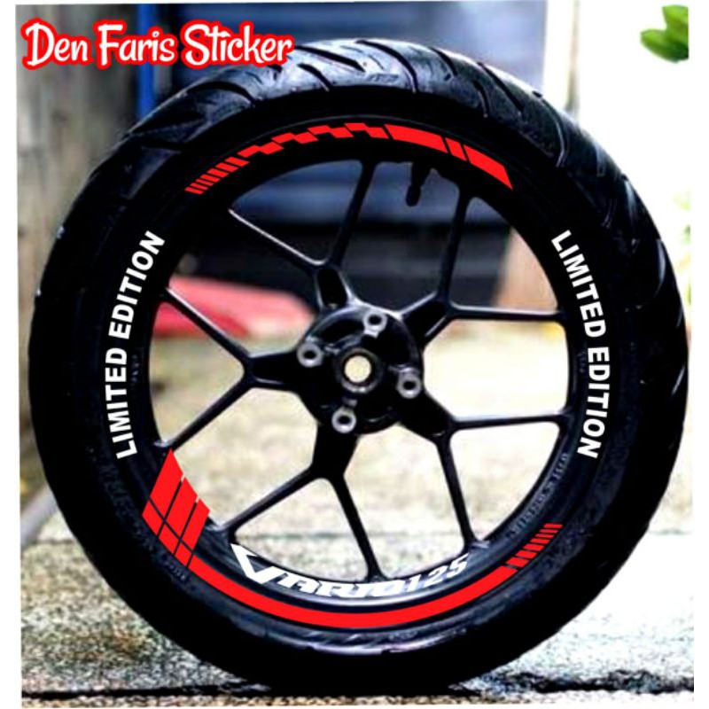 COD Stiker Velg Motor Vario 125 150 Stiker Velg Vario 125 Cuting Stiker Velg Vario 125 Stiker Velg V
