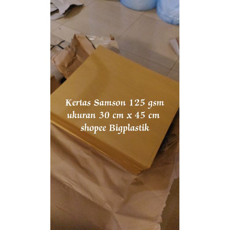 

Kertas Samson craft ukuran 30cm x 45cm 125gsm