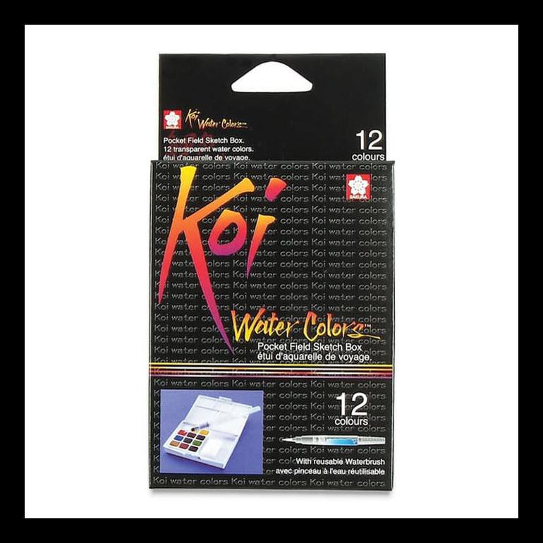 

DISKON SAKURA KOI WATERCOLOR 12 POCKET FIELD SKETCH BOX PERALATAN MELUKIS MURAH