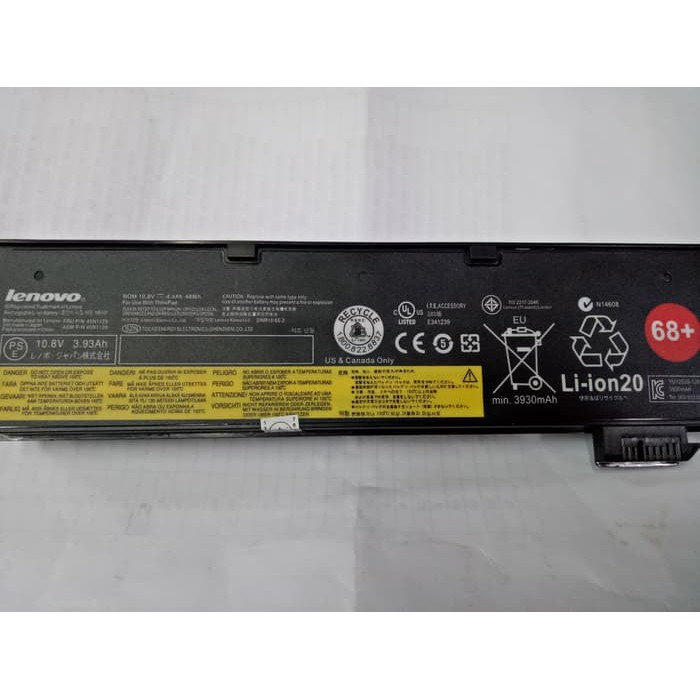 Baterai Lenovo X240 Original