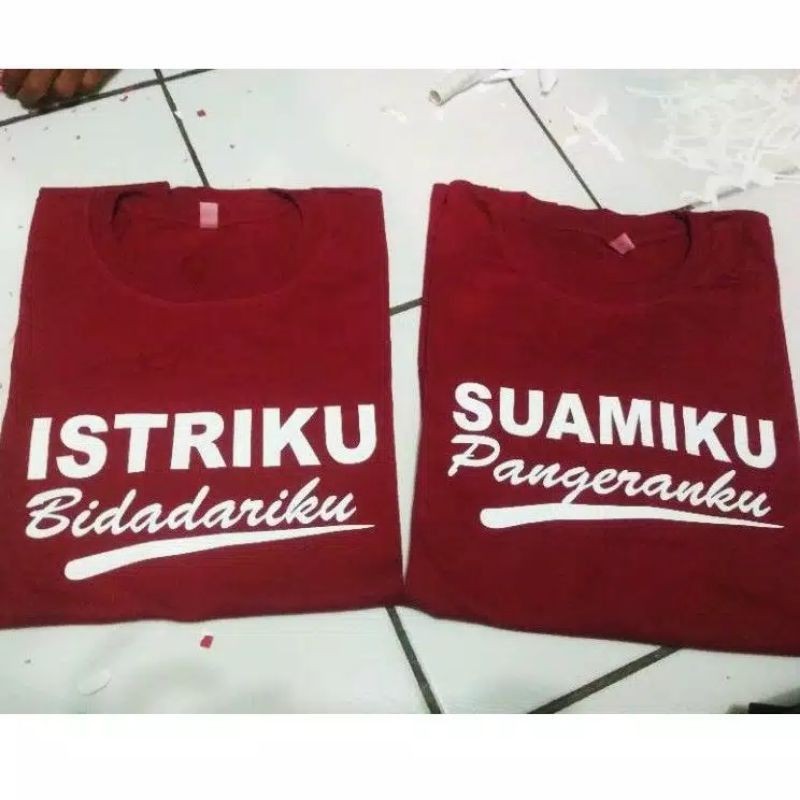 KAOS COUPLE ISTRIKU SUAMIKU/BIDADARIKU PANGERANKU/KAOS FAMILY