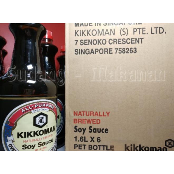 

KIKKOMAN SOY SAUCE 1.6 LITER