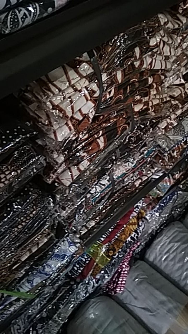 Tey-17 Batik Wanita Asj Sa Hrb026 Kenongo Kemeja Tosca Pendek