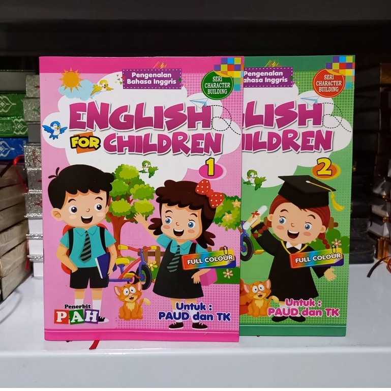 Buku Bahasa Inggris - English For Children - Full Colour - Buku Anak-anak