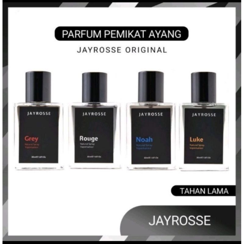 Jayrose Parfum Parfum Exclusiv 1 Bok Isi 4 Parfum Parfum Pria Disukai Wanita Parfum Aroma Segar Tahan Lama