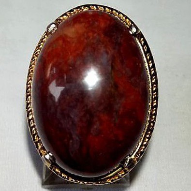 cincin batu akik pancawarna garut