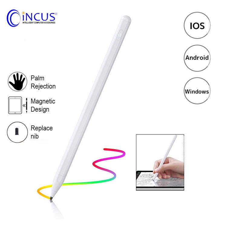 Stylus Pen Universal Apple iPad Android Samsung Original 2 in 1