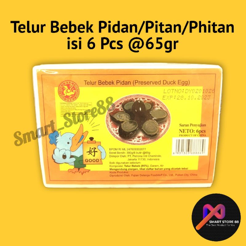 Jual Telur Pitan Telur Phitan Telur Bebek Preserved Egg Shopee Indonesia 7965