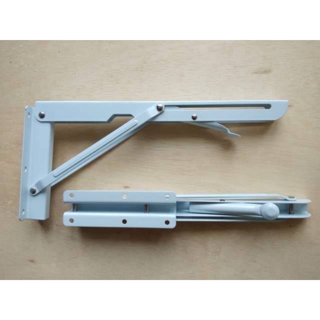 PER PASANG SIKU RAK LIPAT 12 INCHI/BRACKET/SIKU LIPAT MEJA DINDING/SIKU PENYOKONG/FOLDING BRACKET