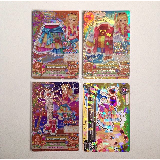 Kartu Aikatsu Premium Resort Cancer Set