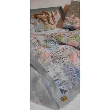 preloved buttonscarves british sky