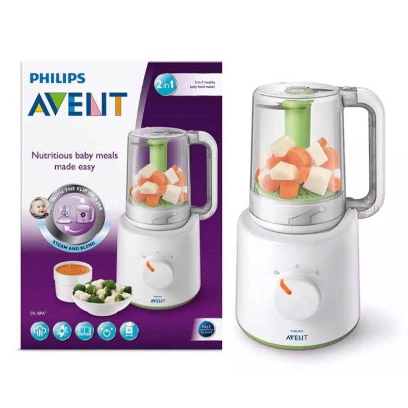Philips Avent 2in1 Baby Food Steamer & Blender