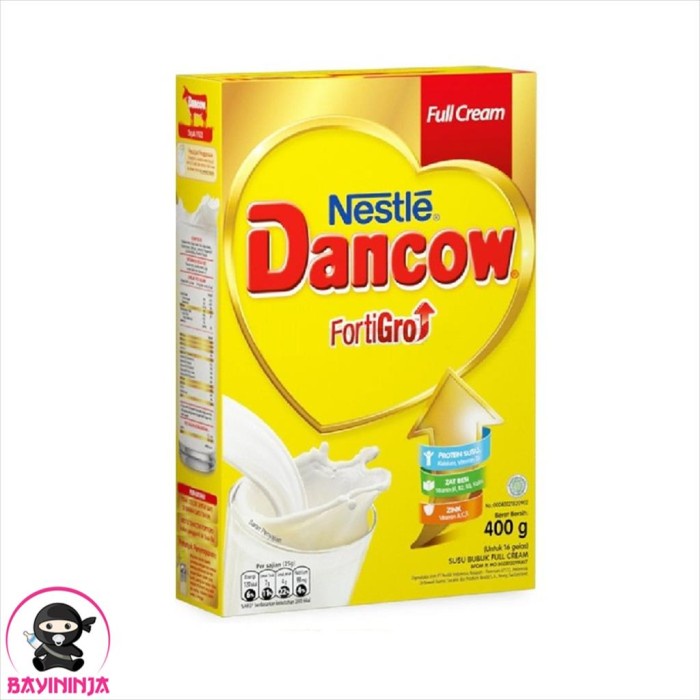 

DANCOW Fortigro Full Cream Susu Box 400 g T-Ninjabayi 01