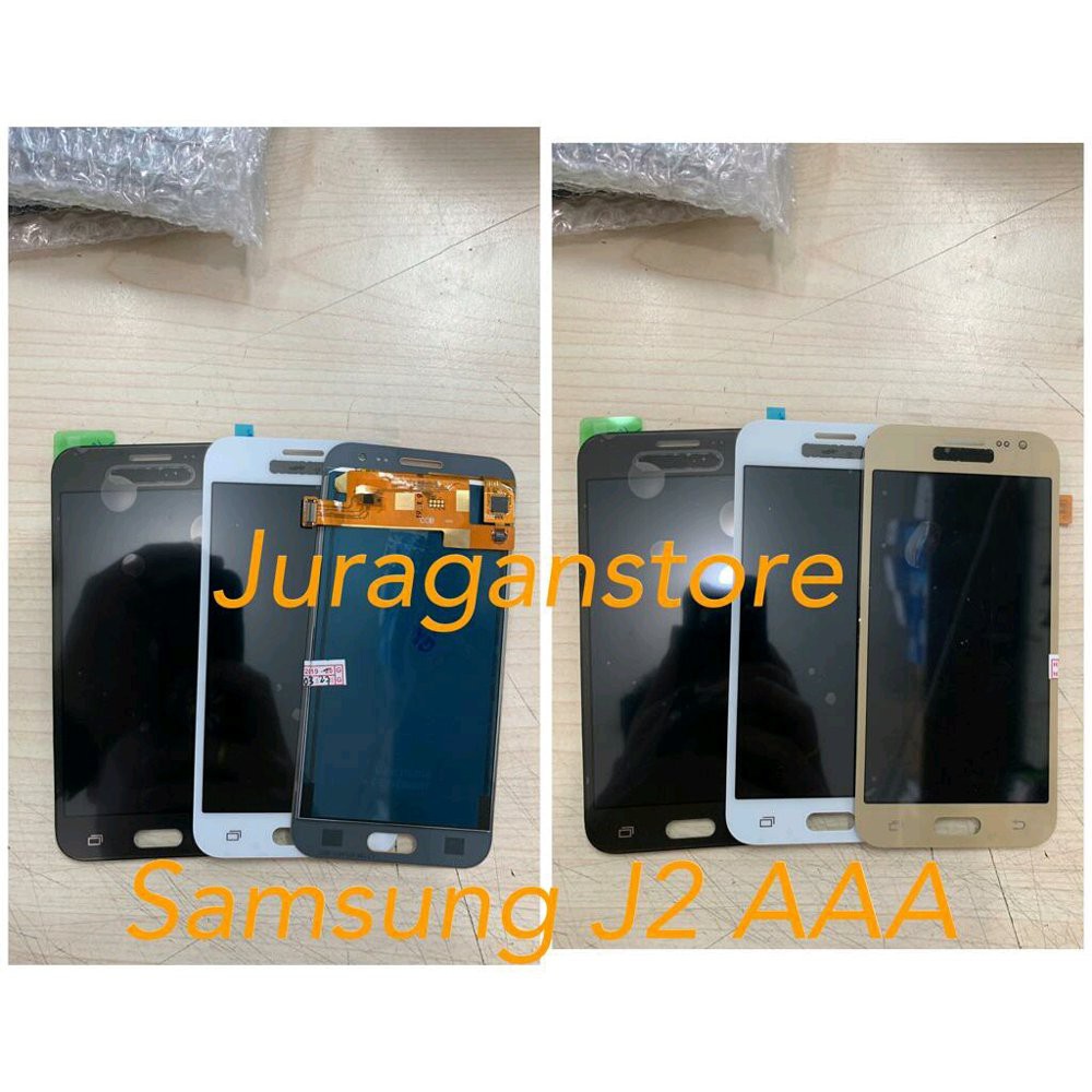 SAMSUNG GALAXY J2 J200g LCD TOUCHSCREEN COMPLETE ORIGINAL KONTRAS BISA