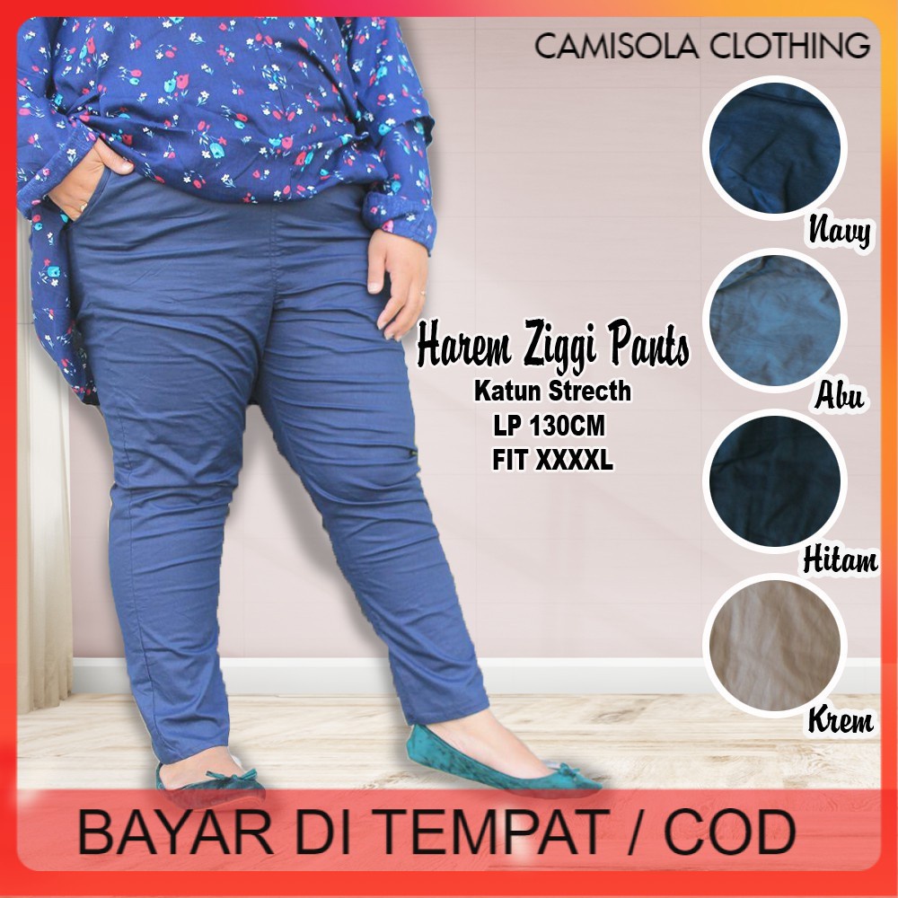 CELANA HAREM JUMBO XXL Fit XXXL PANJANG KATUN TERBARU MURAH KARMILA SP NORE GAVIER WANITA REMAJA