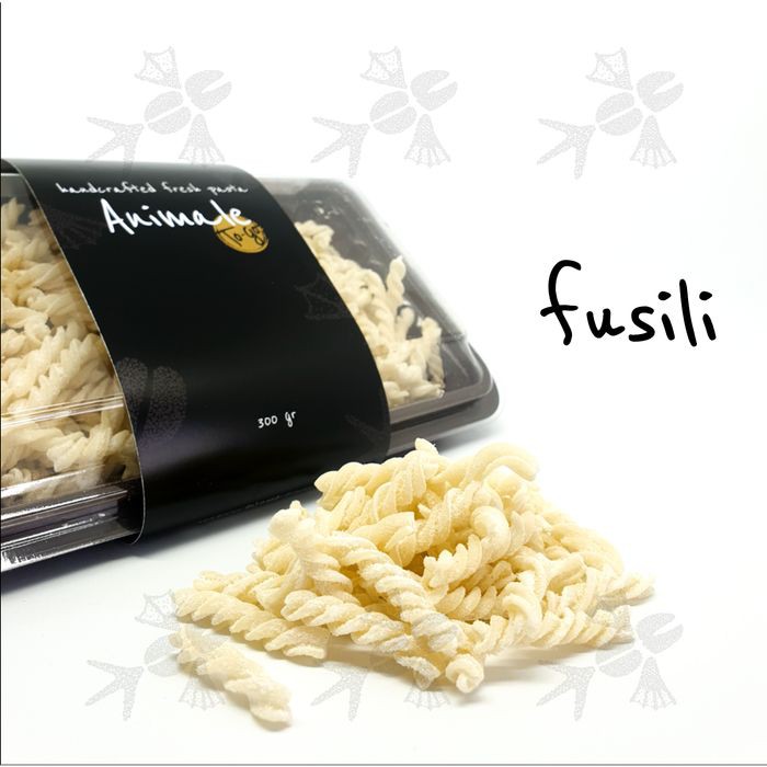 

Animale Fresh Pasta Fusili Homemade Semolina 300 gram