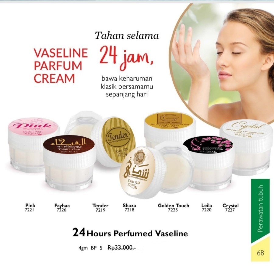 BEST PRODUCT Parfum tahan lama 24 Jam, vaseline parfum cream , parfum wanita , parfum wanita terbaru