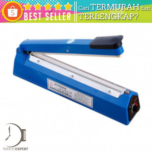 Cikuso Sealer Elektrik Plastik Pembungkus Makanan Heat Sealing Bag 400W - SF-300 - Blue