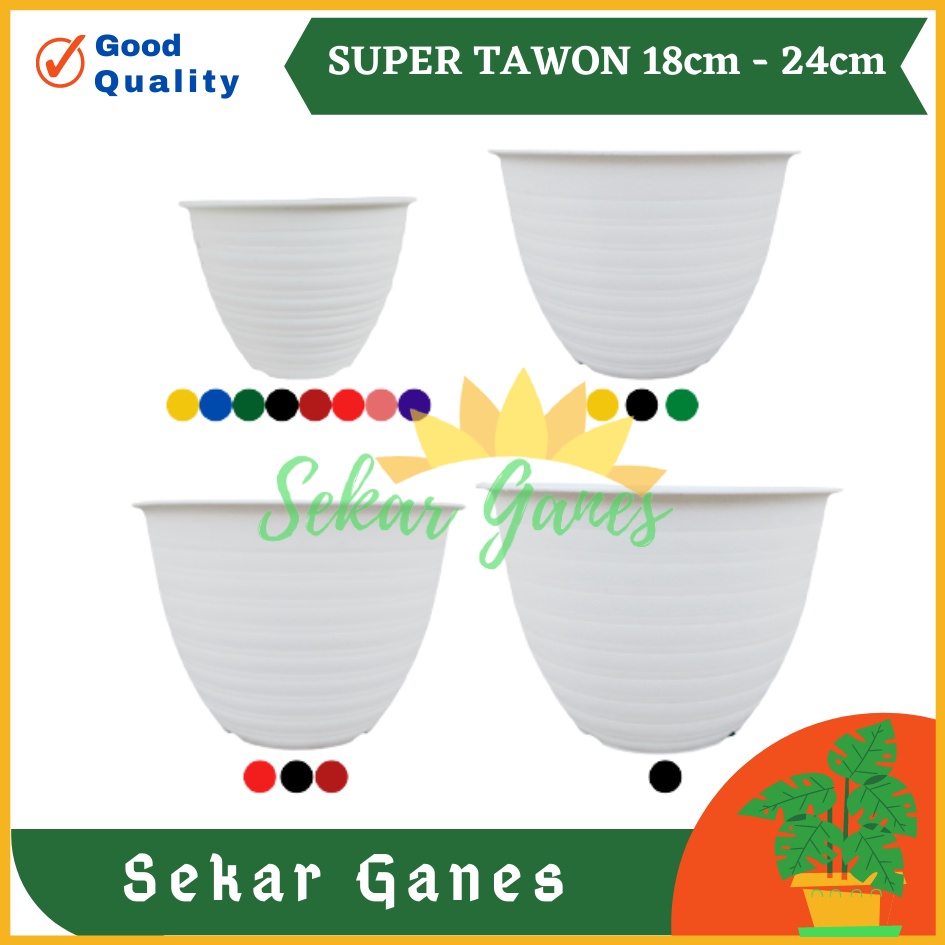 POT SUPER TAWON 21 24 27 CM PUTIH MERAH BATA COKLAT pot tawon putih bukan tawon pirus jet gucci 30