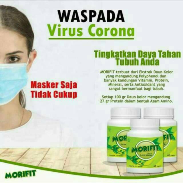 MORIFIT DAUN KELOR 60 KAPLET