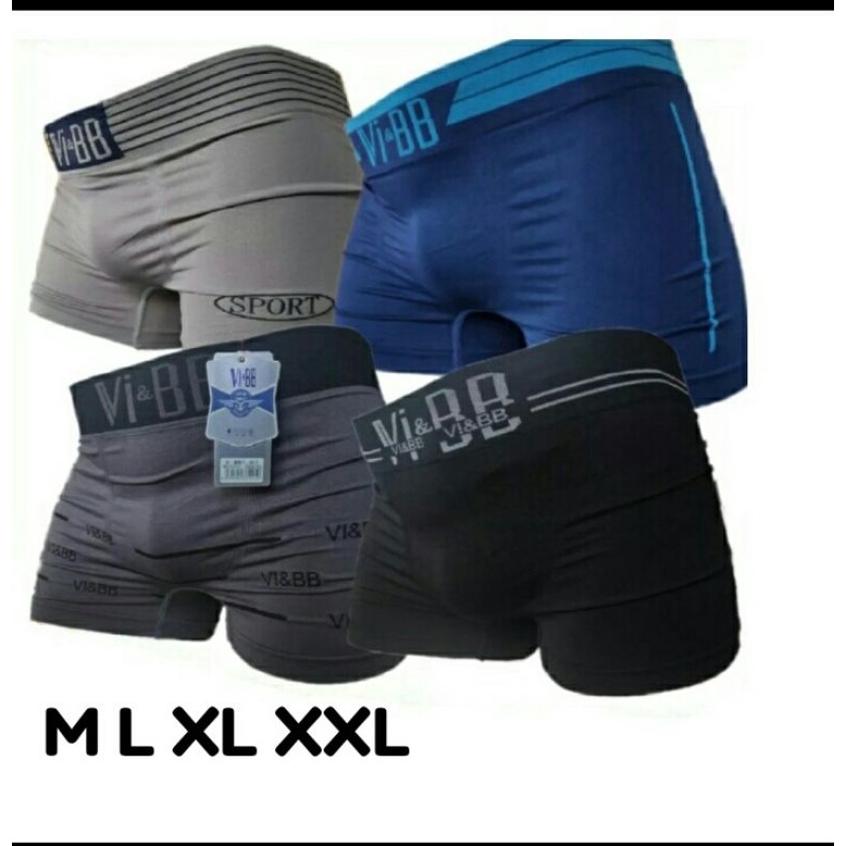 Celana dalam boxer pria/cd boxer pria VI&amp;BB/bokser LUPO