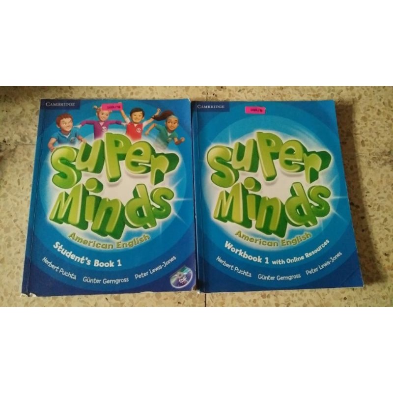 Buku paket kelas 1 SD / super Minds Cambridge/TINGGAL WORKBOOK
