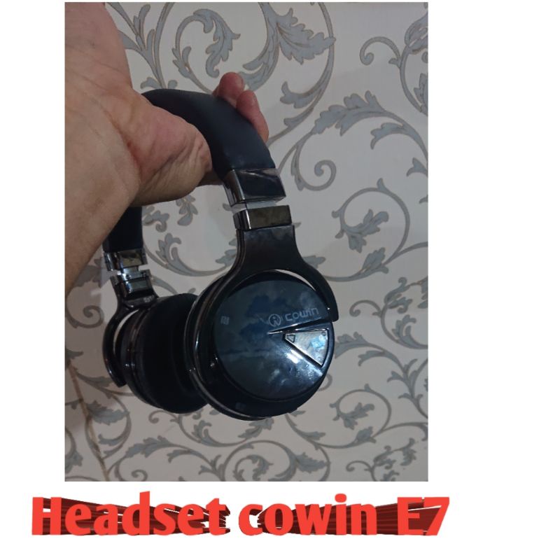 Headset Premium COWIN E7 second ori bluetooth headphone BASS nendang  UNLIMITED