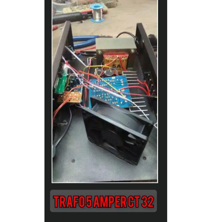 [KODE EG8K0] Power Amplifier Rakitan 5 A Amper Subwofer Bluetoth Karaoke