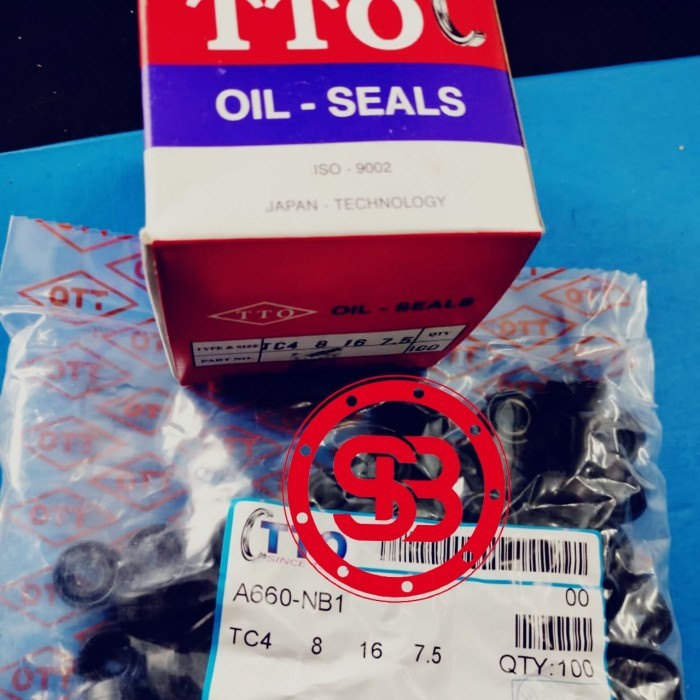 Oil Seal TC4 8 16 7.5 / 8.00 16.00 7.5 TTO