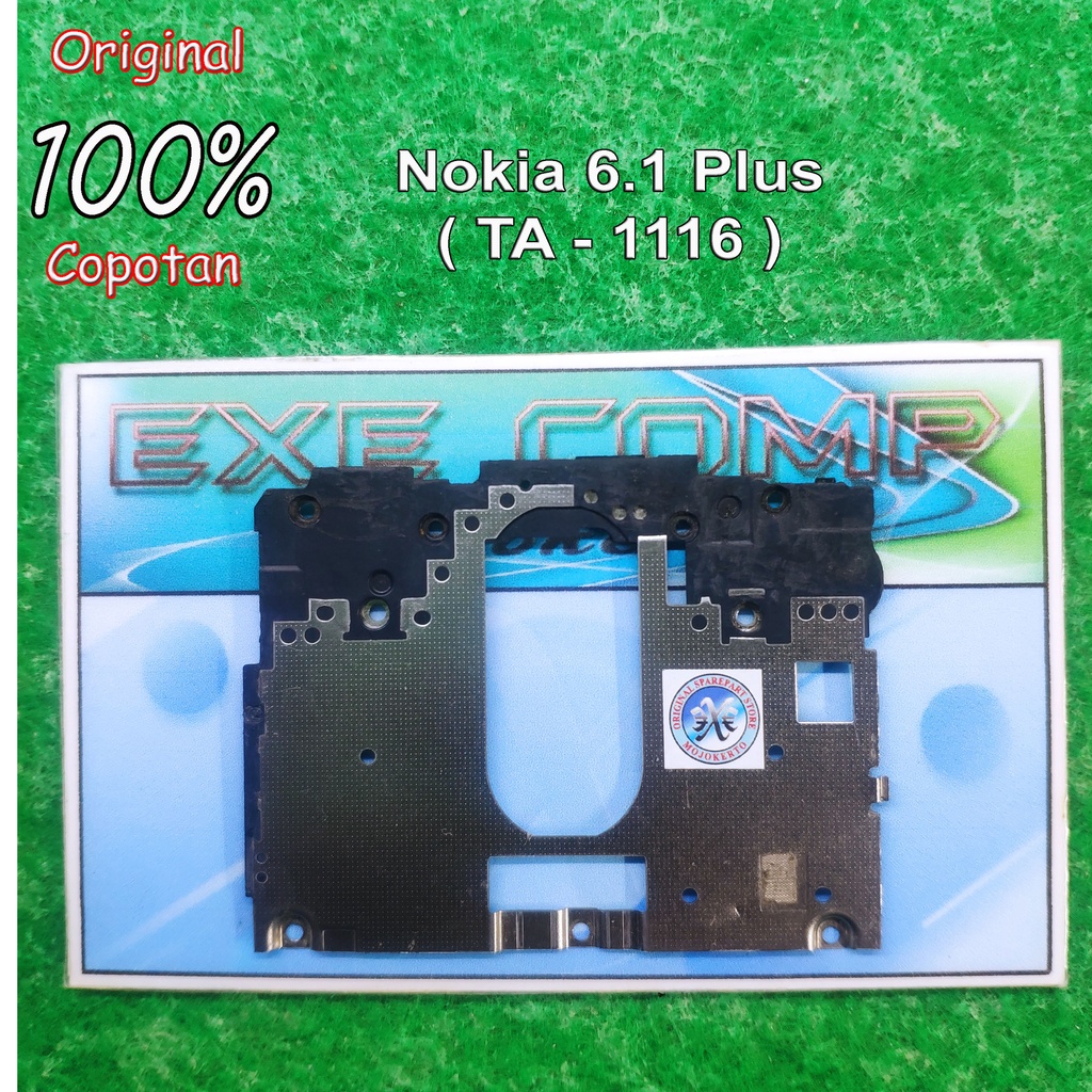 Nokia 6.1 Plus (TA-1116) Tutup mesin atas fleksibel penghubung earpiece original copotan - eXe Comp