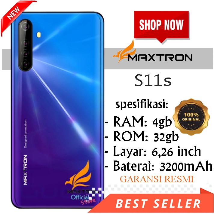 Handphone Maxtron S11s Ram 4 32 Gb Garansi Resmi Terbaru Hp Maxtron Hp Murah Android Handphone Murah Shopee Indonesia