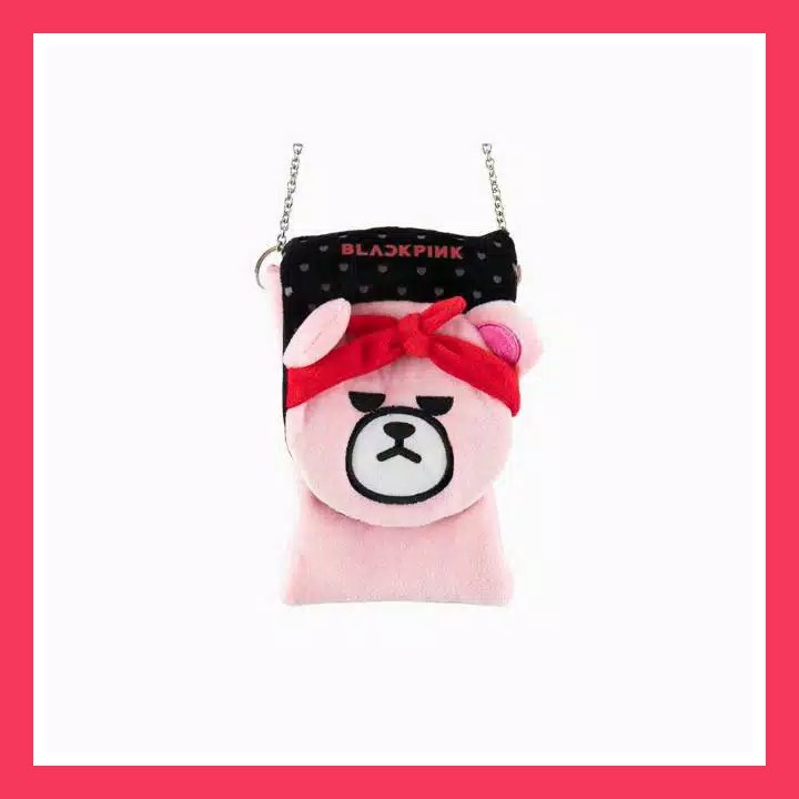 READY STOCK OFFICIAL BLACKPINK X KRUNK MINI CROSS BAG