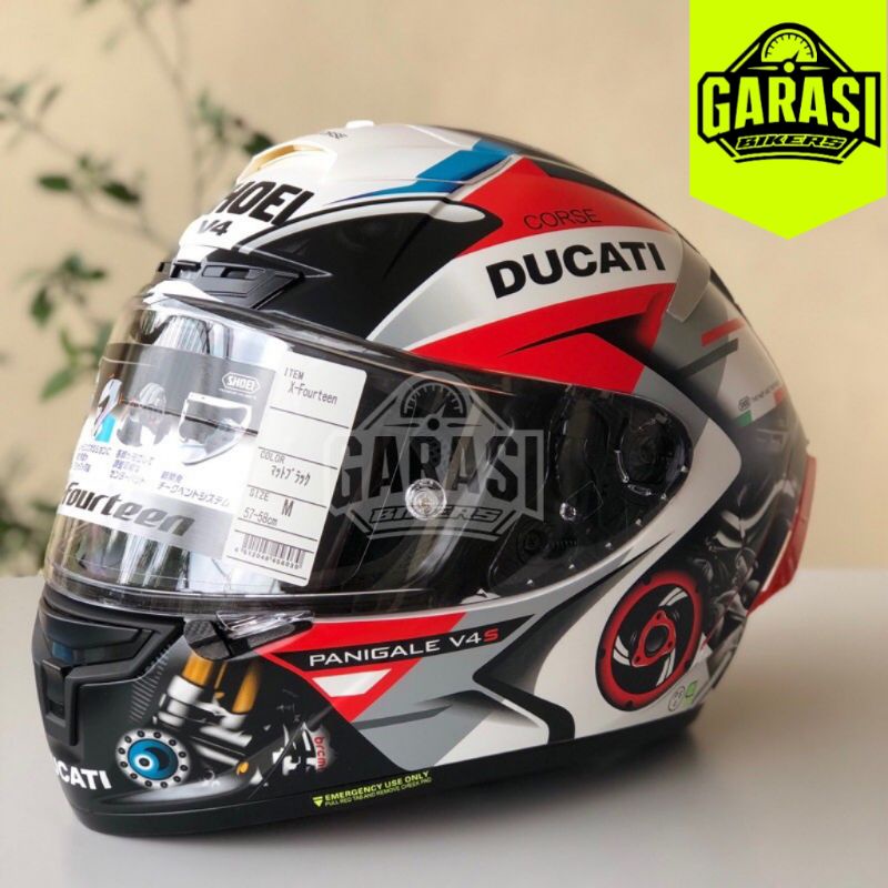 Helm Full Face Shoei X14 Ducati Helm Motor Full Face Shoei