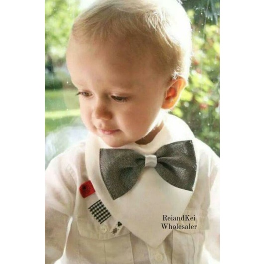 AKSESORIS ANAK BAYI IMPORT LAKI-LAKI / PEREMPUAN BIP PARTY / SLABBER  / CELEMEK ANAK PREMIUM