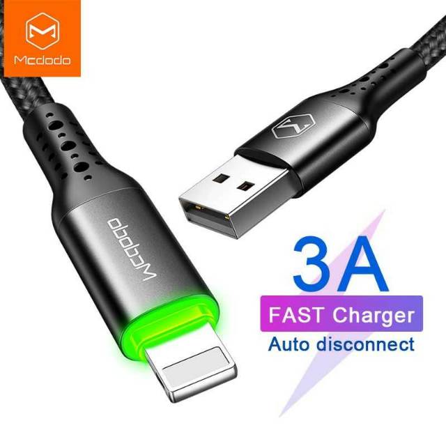 MCDODO Kabel Charger Lightning Fast Charging 3A 1.8 Meter