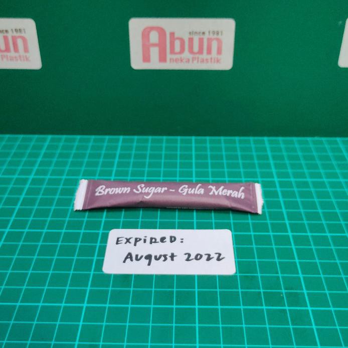 

BROWN SUGAR SACHET (STICK) ISI 250PCS