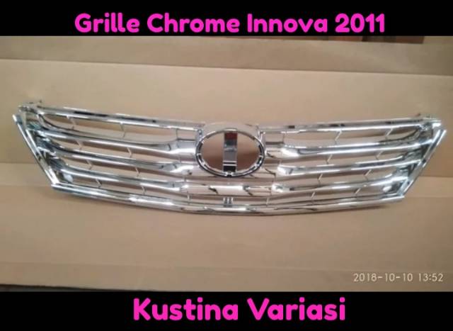 FRONT GRIL INNOVA 2011-2013 CHROME