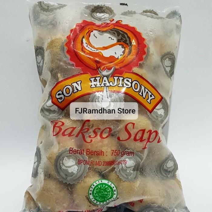 

Makanan Beku | Termurah!!! Bakso Son Haji Sony Asli Lampung (Isi 50 Pcs)-Tanpa Bumbu