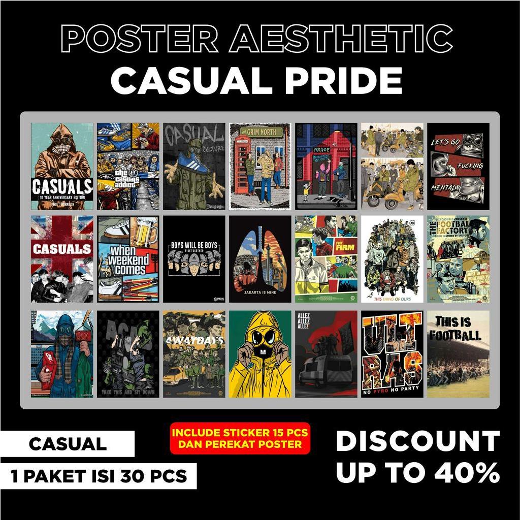 [30PCS] Poster Casual Holigan