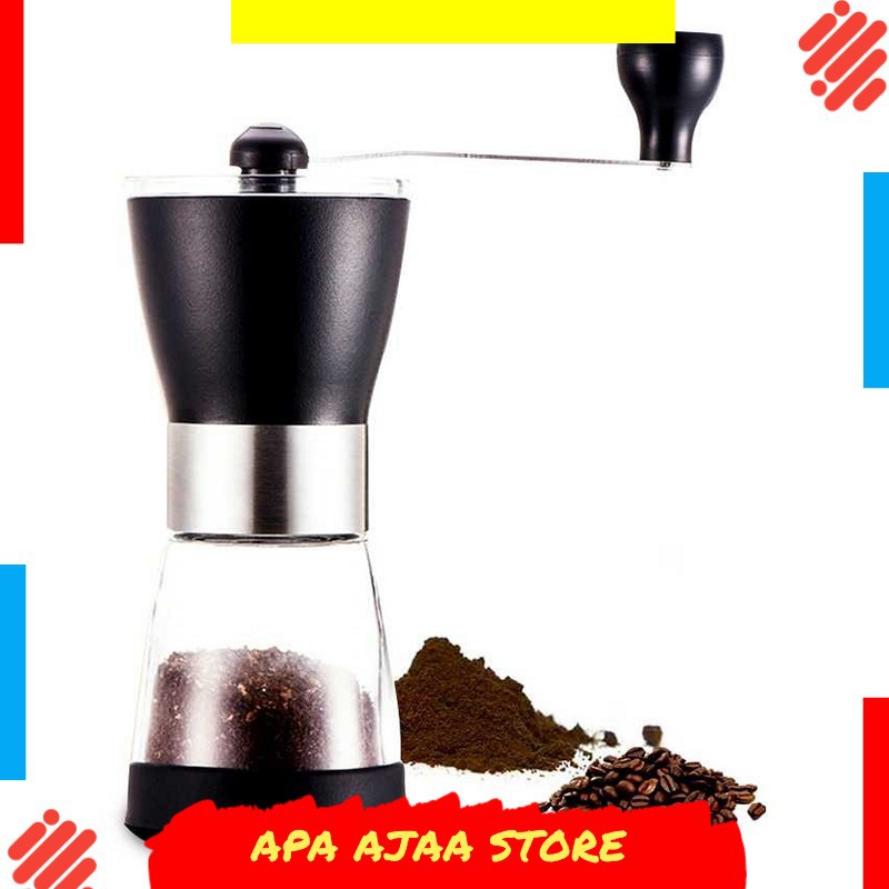 Terlariss !! Homadise Alat Penggiling Kopi Manual Coffee Grinder - CFYP012