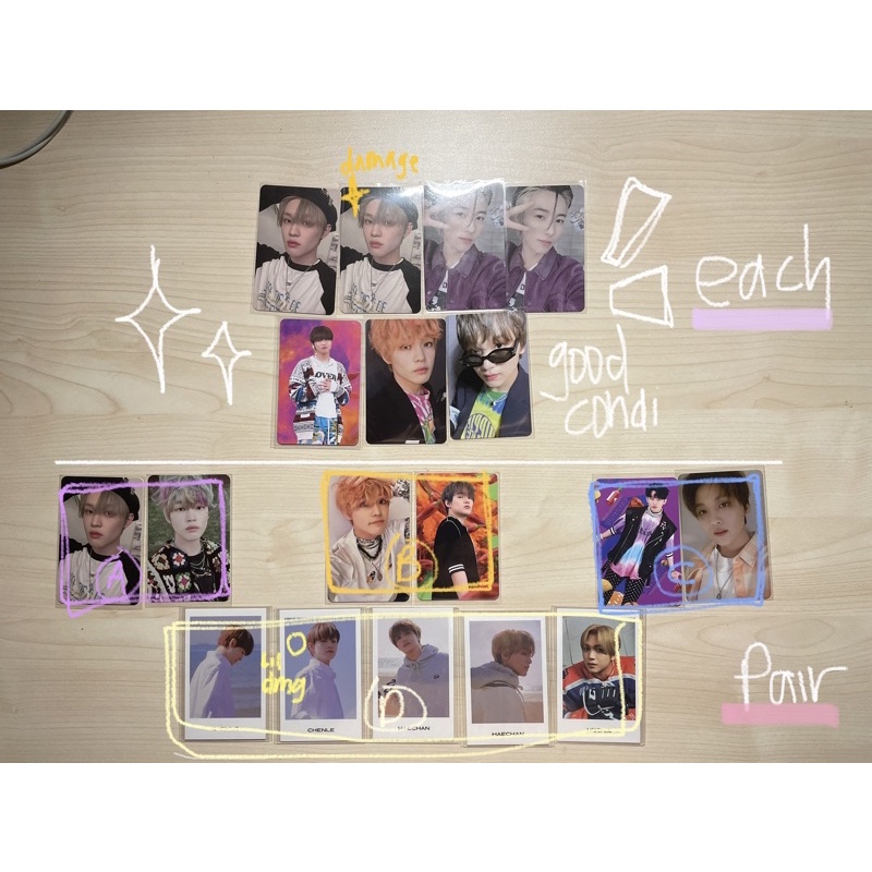 PC NCT Dream Chenle Renjun Haechan Mark Hot Sauce AR Selca Clip Jewel Pola Resonance Pt. 1 Pt. 2